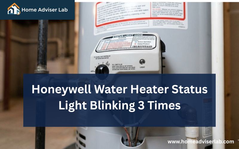 Honeywell Water Heater Status Light Blinking 3 Times-FI