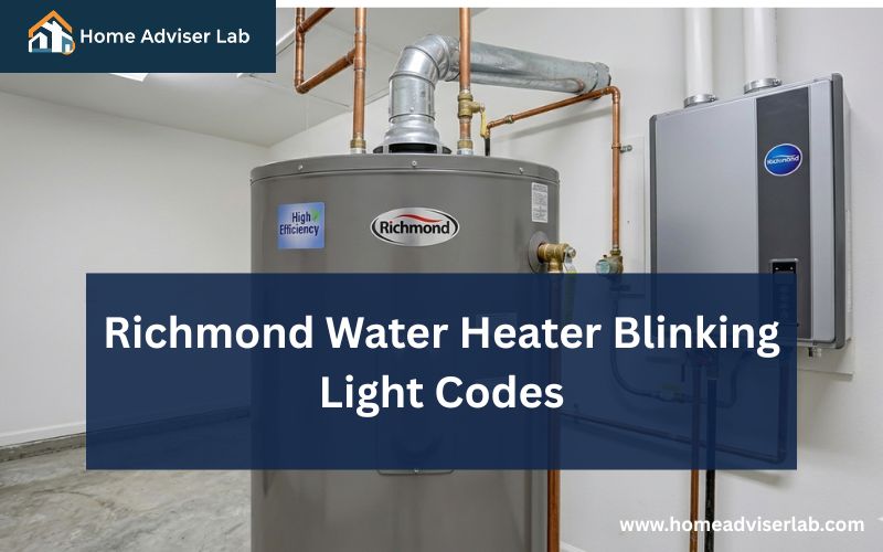 Richmond Water Heater Blinking Light Codes-FI