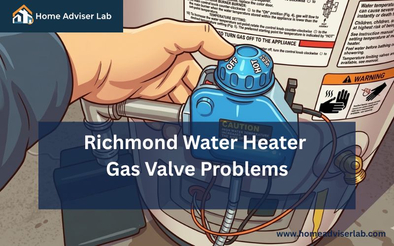 Richmond Water Heater Gas Valve Problems=FI