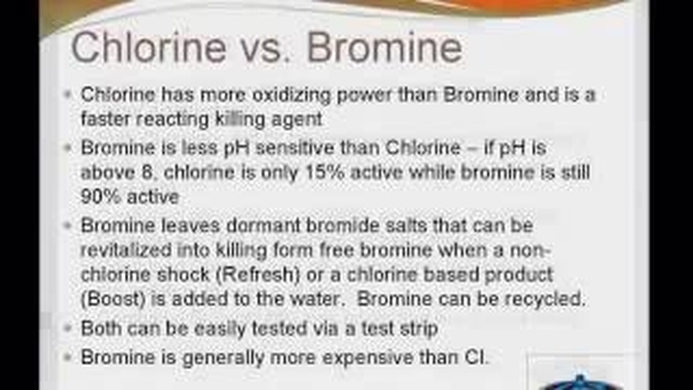 Bromine Vs Chlorine