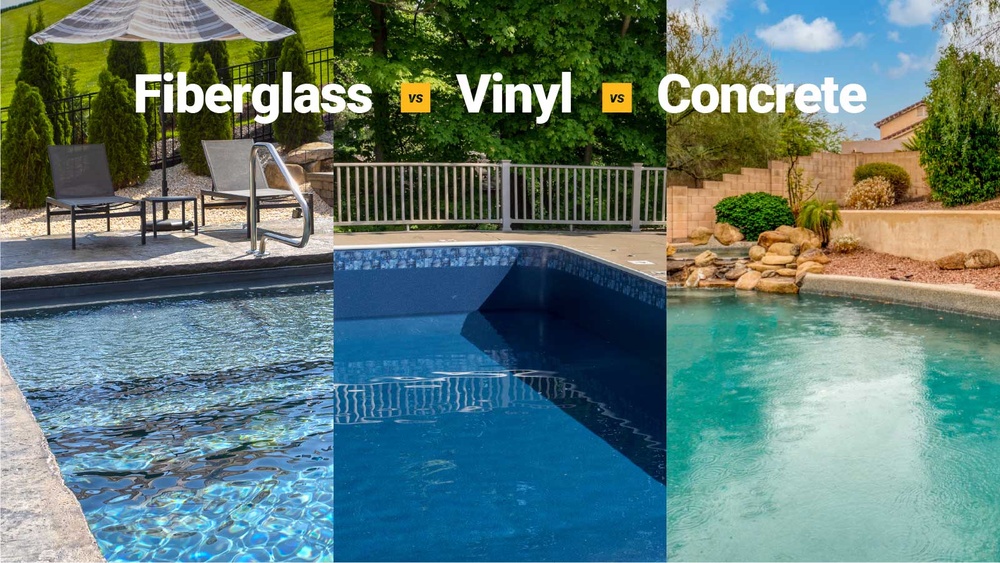 Concrete Vs Fiberglass Vs Vinyl