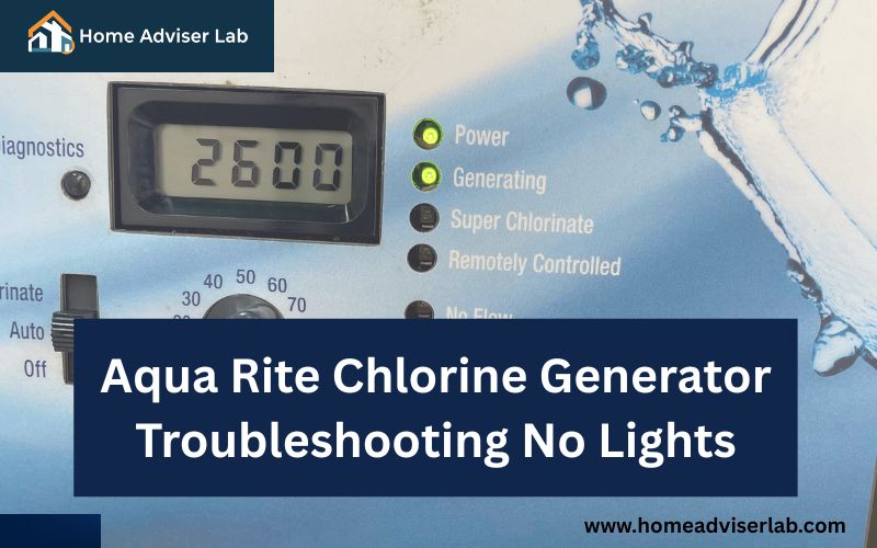 Aqua Rite Chlorine Generator Troubleshooting No Lights-FI