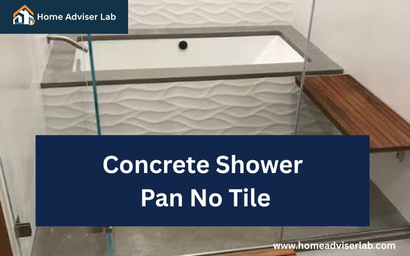 Concrete Shower Pan No Tile-FI