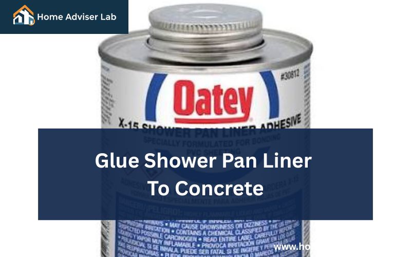 Glue Shower Pan Liner To Concrete-FI