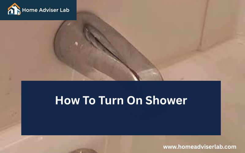 How To Turn On Shower-FI