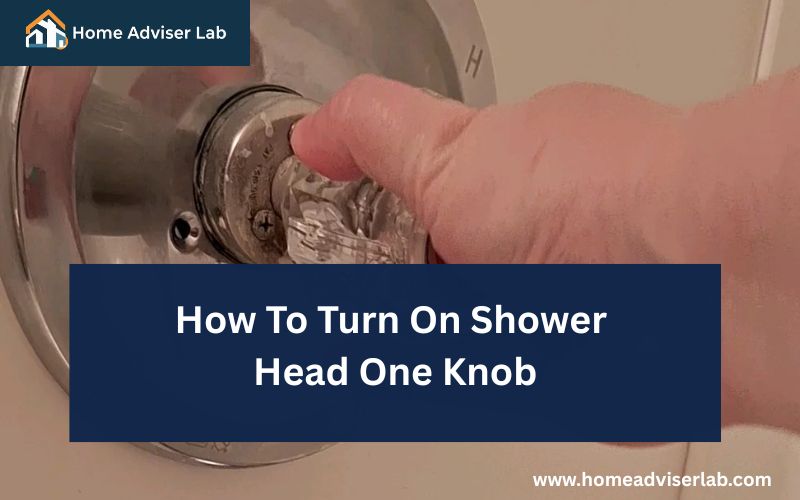 How To Turn On Shower Head One Knob-FI