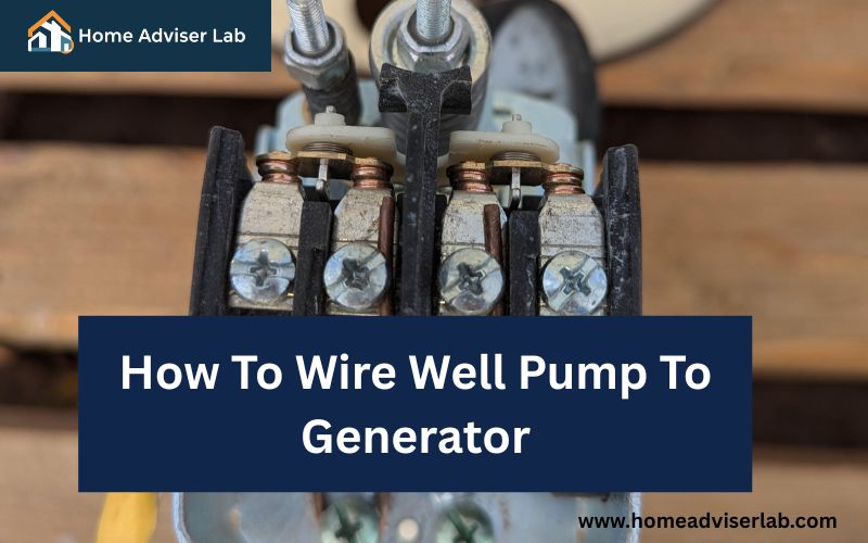 How To Wire Well Pump To Generator-FI