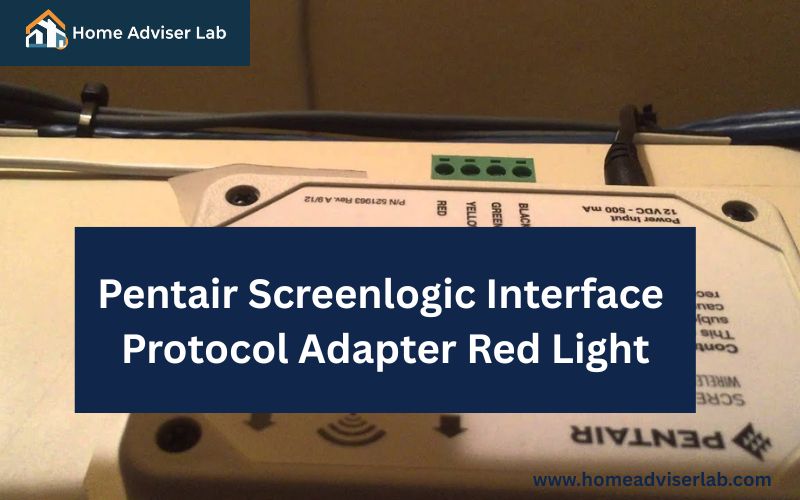 Pentair Screenlogic Interface Protocol Adapter Red Light-FI