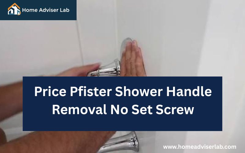 Price Pfister Shower Handle Removal No Set Screw-FI