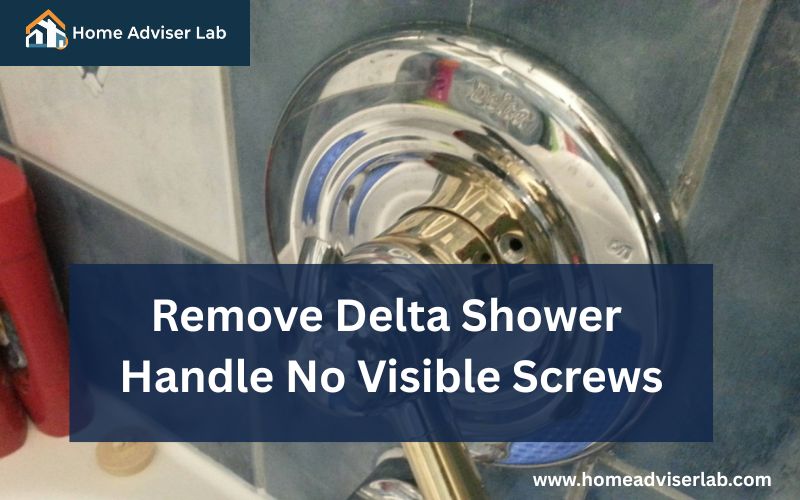 Remove Delta Shower Handle No Visible Screws-FI