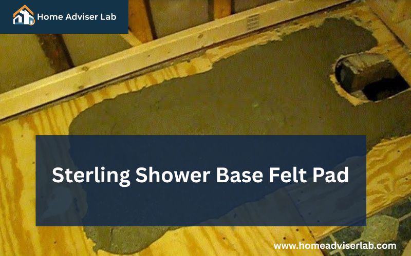 Sterling Shower Base Felt Pad-FI
