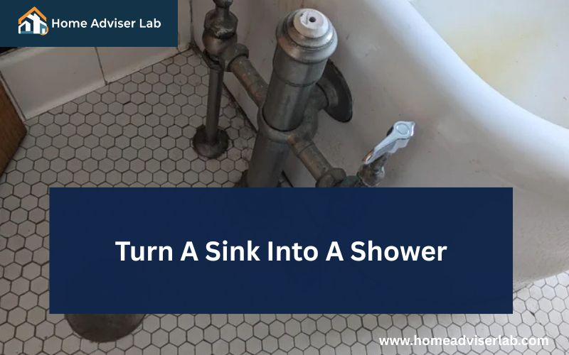 Turn A Sink Into A Shower-FI