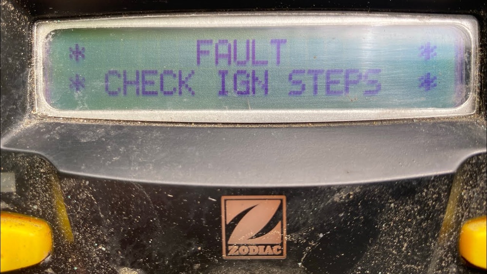 Fault Check Ign Steps Jandy Heater