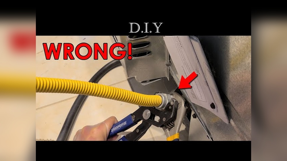 How To Remove Stuck Gas Line From Stove