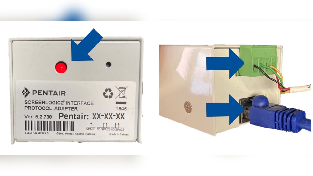 Pentair Screenlogic Interface Protocol Adapter Troubleshooting
