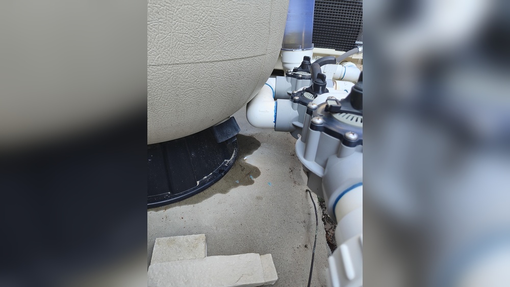 Sand Filter Leaking From Drain Plug