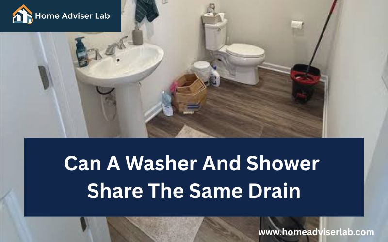 Can A Washer And Shower Share The Same Drain-FI
