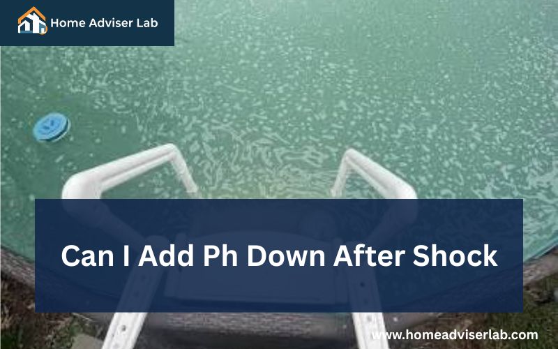 Can I Add Ph Down After Shock-FI