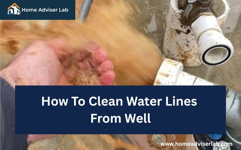 How To Clean Water Lines From Well-FI