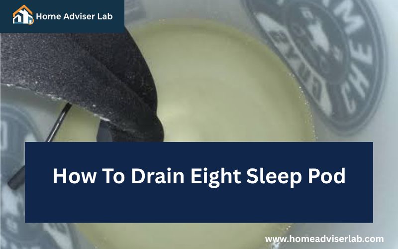 How To Drain Eight Sleep Pod-FI