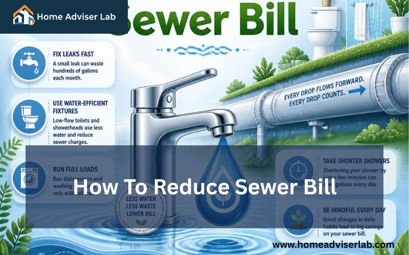 How To Reduce Sewer Bill-FI