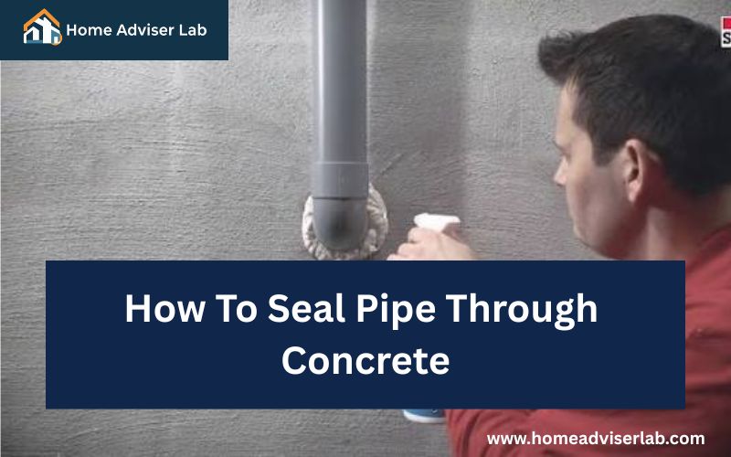 How To Seal Pipe Through Concrete-FI