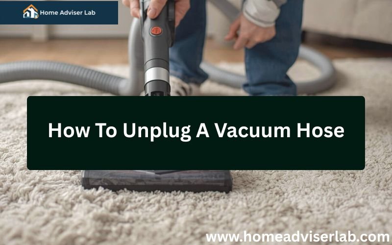 How To Unplug A Vacuum Hose-FI