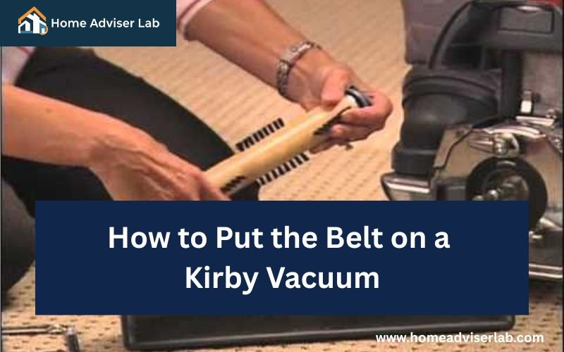 How to Put the Belt on a Kirby Vacuum-FI