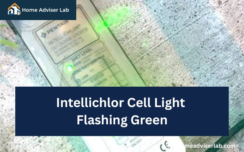 Intellichlor Cell Light Flashing Green-FI