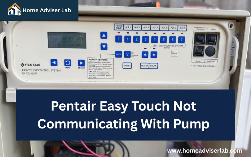 Pentair Easy Touch Not Communicating With Pump-FI