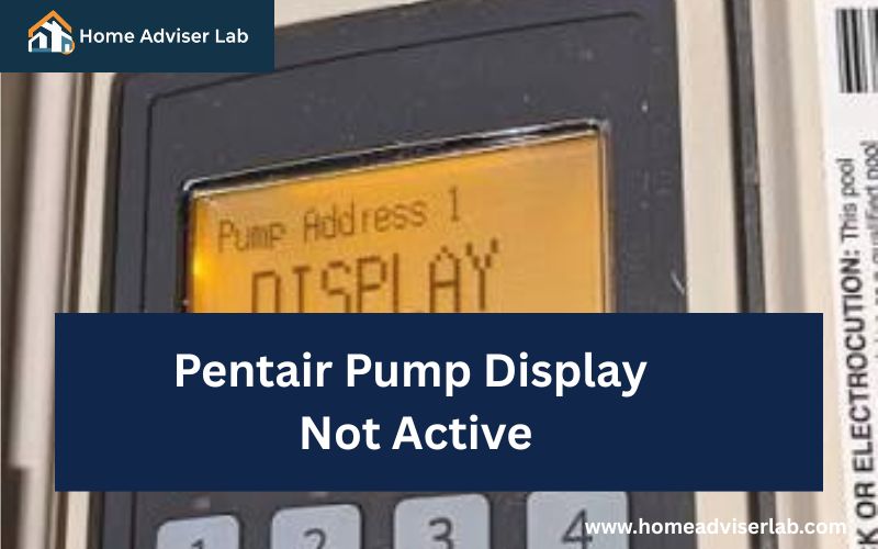 Pentair Pump Display Not Active-FI