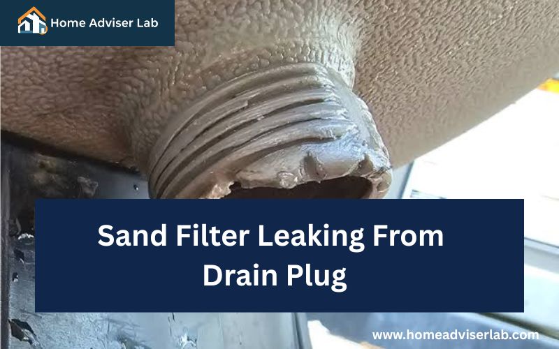Sand Filter Leaking From Drain Plug-FI