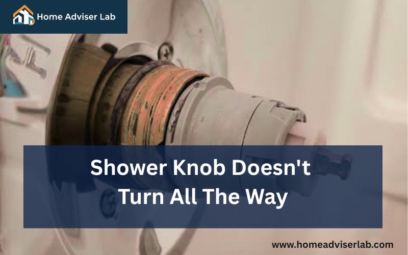 Shower Knob Doesn't Turn All The Way-FI