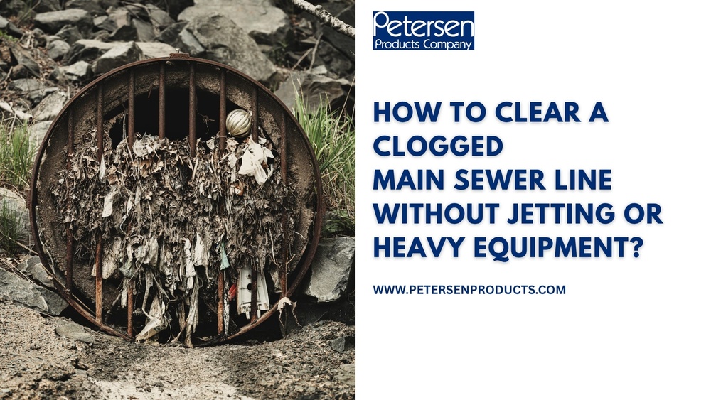How To Clear A Main Sewer Line Clog