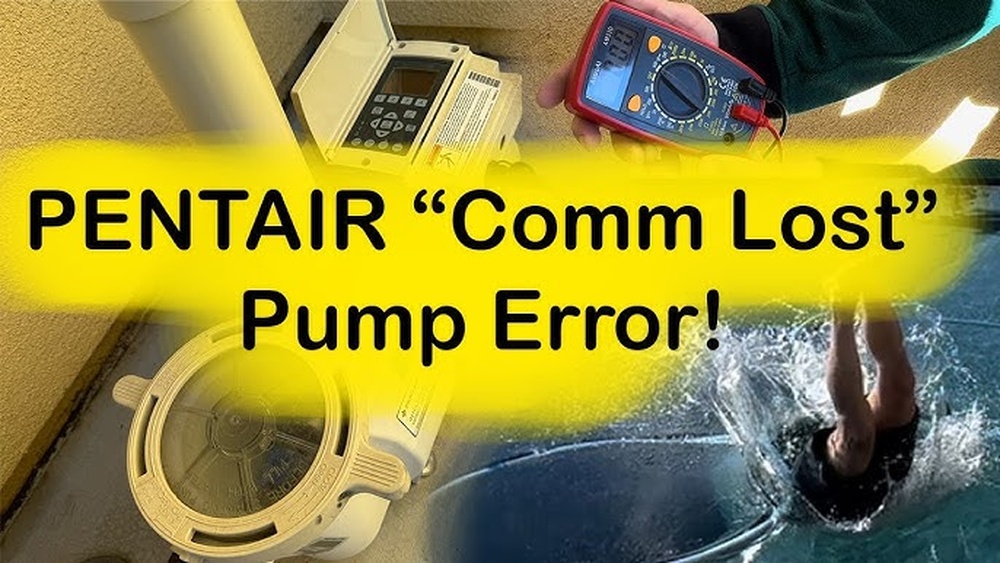 Pentair Pump 1 Communication Lost