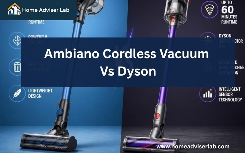 Ambiano Cordless Vacuum Vs Dyson-FI