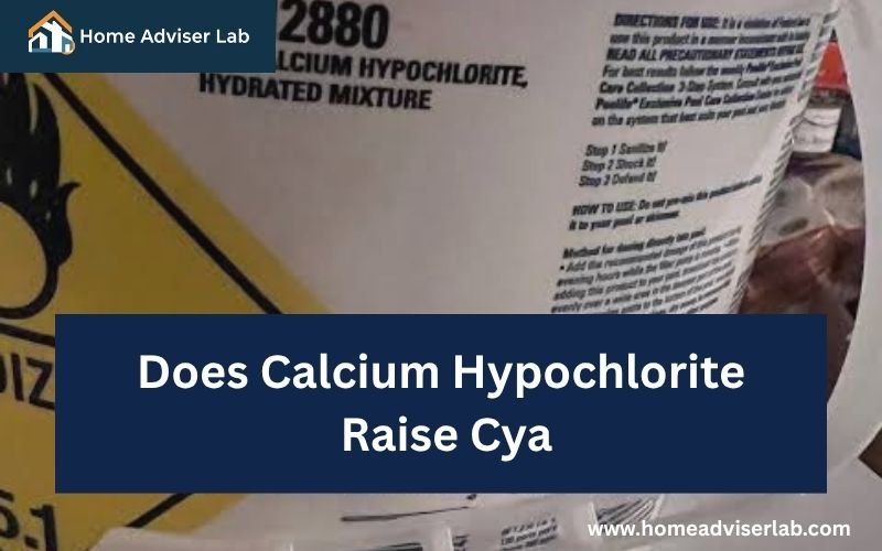 Does Calcium Hypochlorite Raise Cya-FI