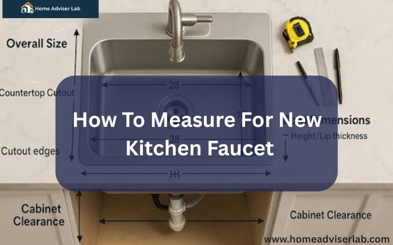 How To Measure For New Kitchen Faucet-FI