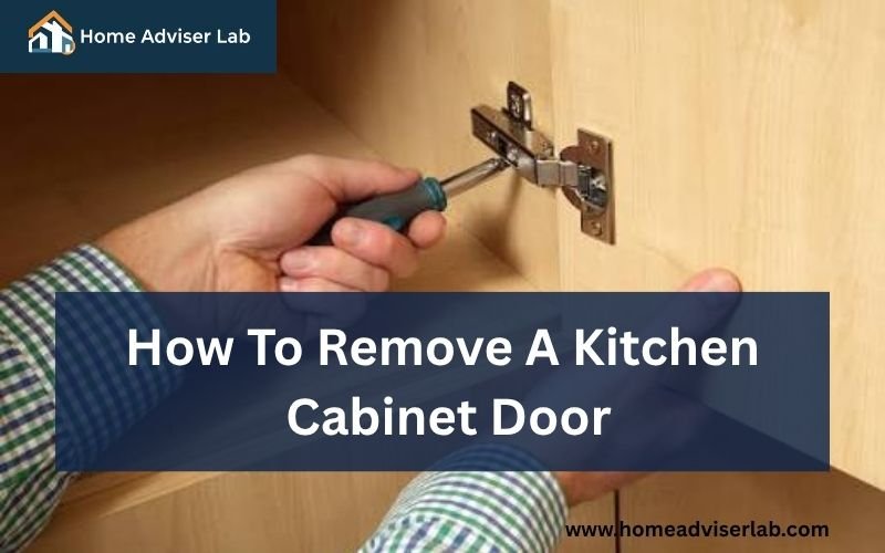 How To Remove A Kitchen Cabinet Door-FI