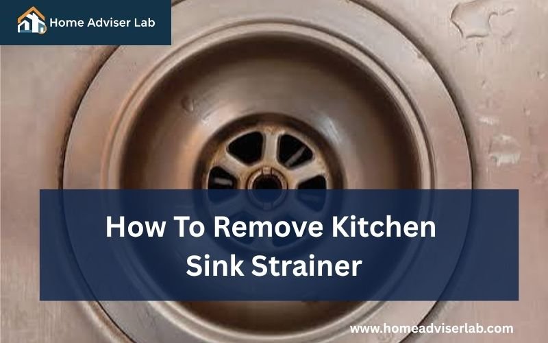 How To Remove Kitchen Sink Strainer-FI