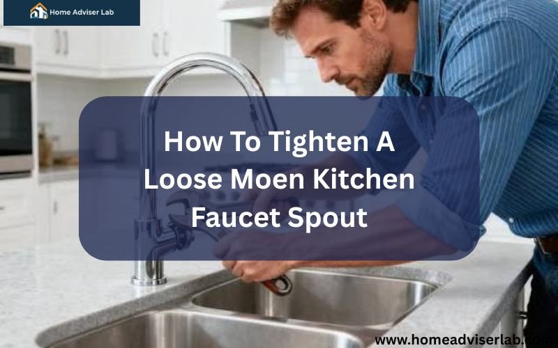 How To Tighten A Loose Moen Kitchen Faucet Spout-FI