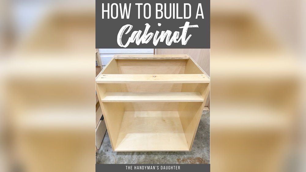 How To Build A Kitchen Cabinet Base