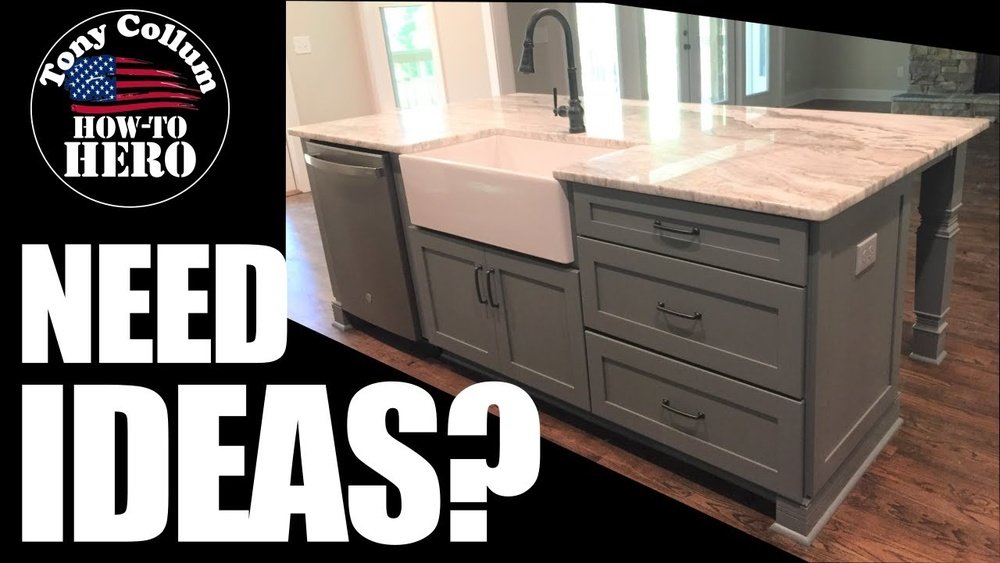 How To Build A Kitchen Island With Sink And Dishwasher