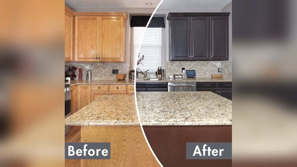 How To Change The Kitchen Cabinet Color