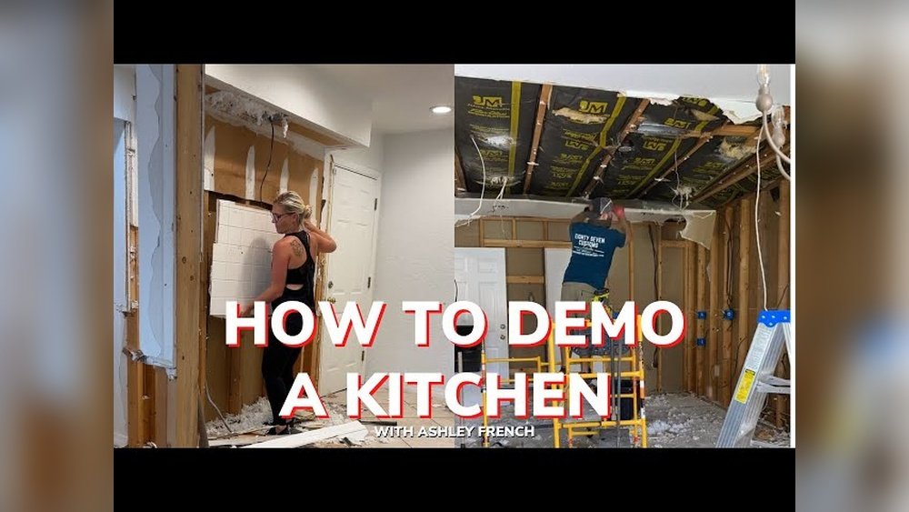 How To Demo A Kitchen