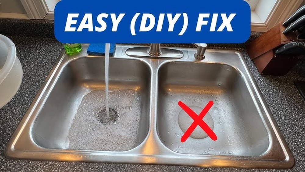 How To Fix Slow Kitchen Sink Drain