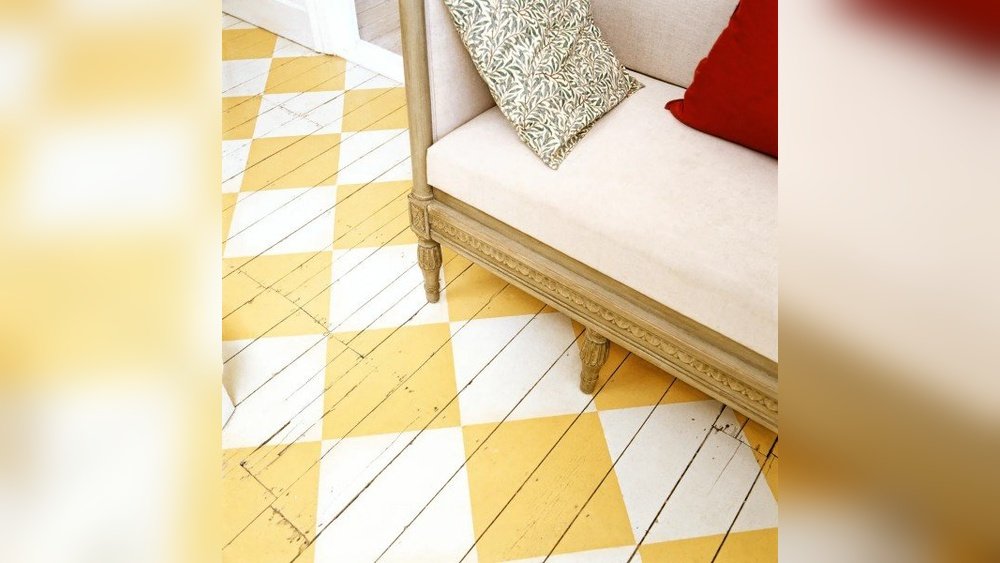 How To Paint Checkerboard Pattern In Kitchen