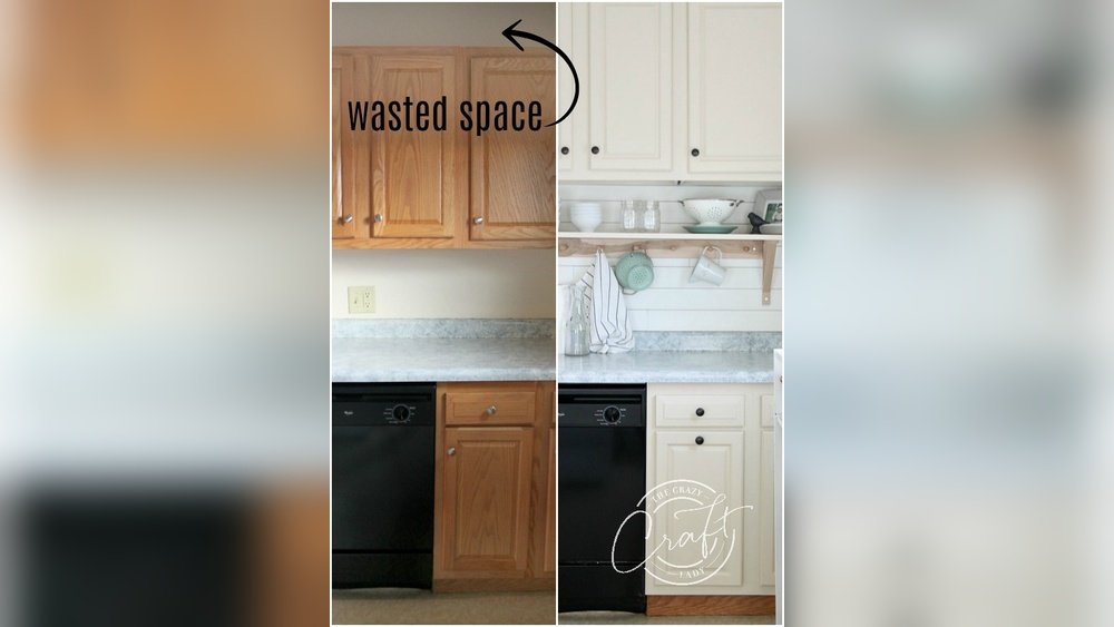 How To Raise Kitchen Cabinets