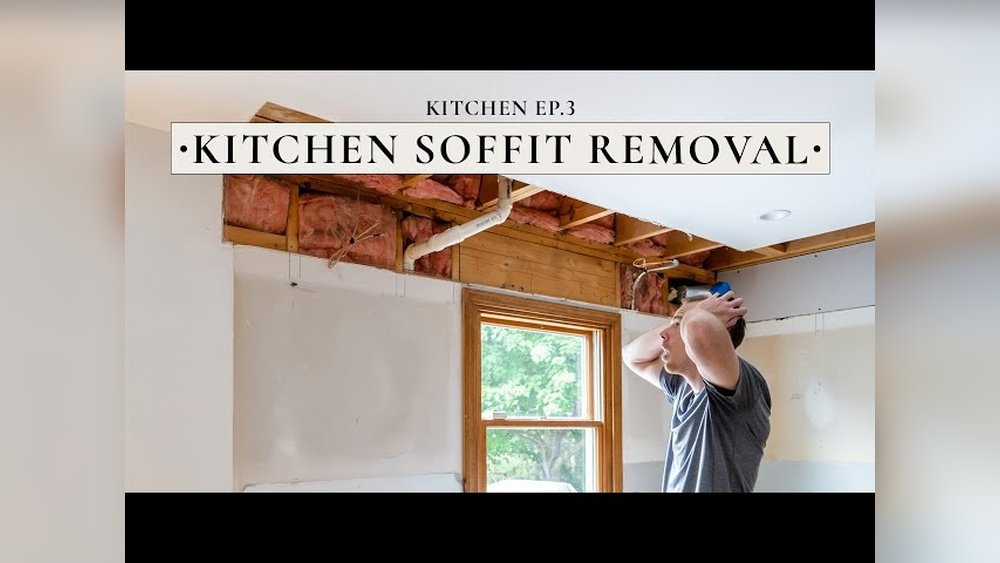 How To Remove Kitchen Soffit