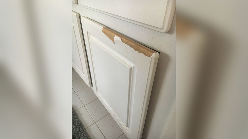 How To Repaint Peeling Kitchen Cabinets